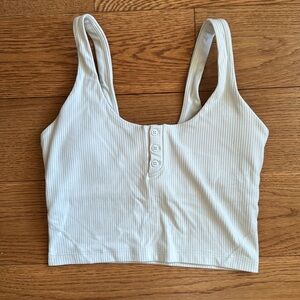Lululemon Align Ribbed Henley Tank Size 4